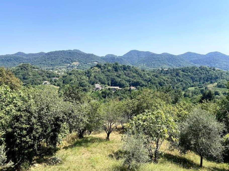Tenuta Da Mose Con Vista Sui Colli Asolani Monfumo Exterior photo